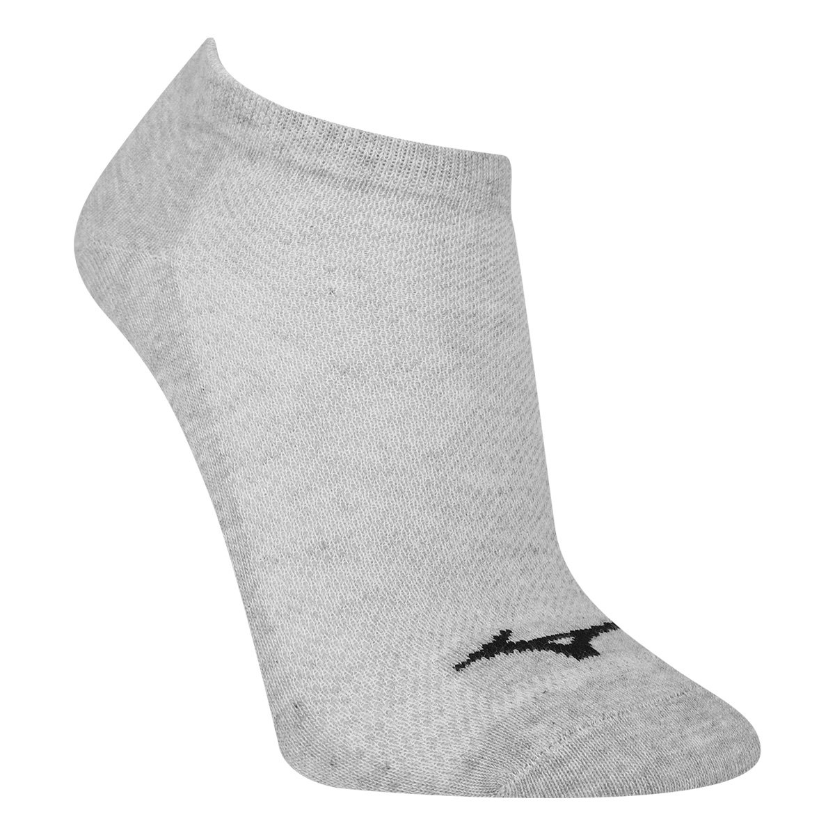 Kit Meia Mizuno Basic II - 3 Pares - Tam: 33/38 - 1