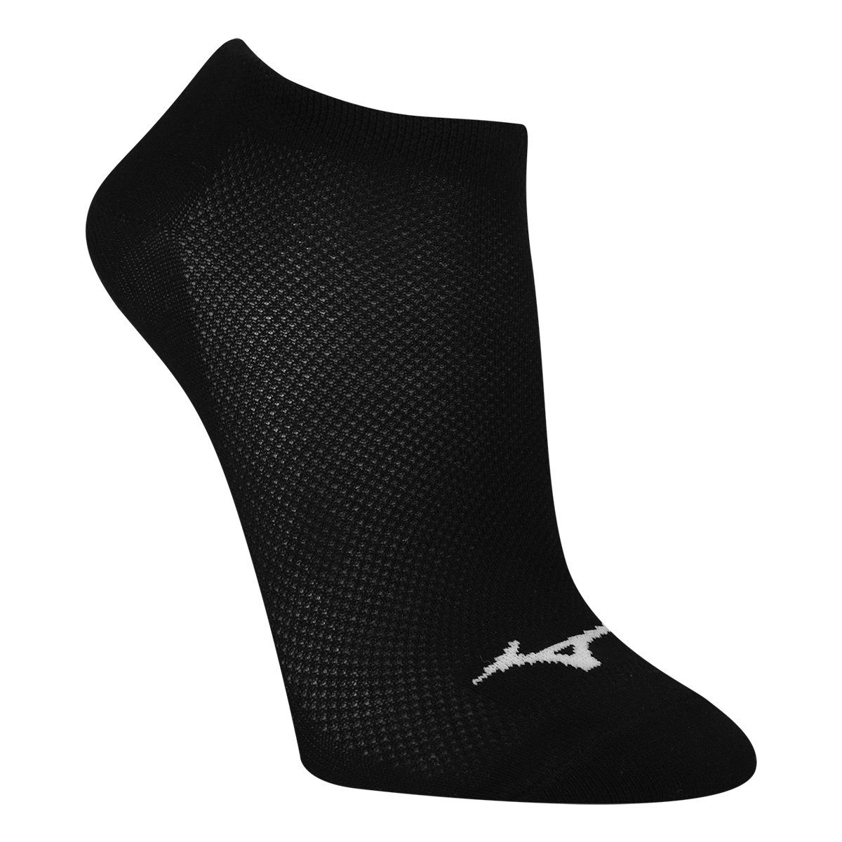 Kit Meia Mizuno Basic II - 3 Pares - Tam: 33/38 - 3