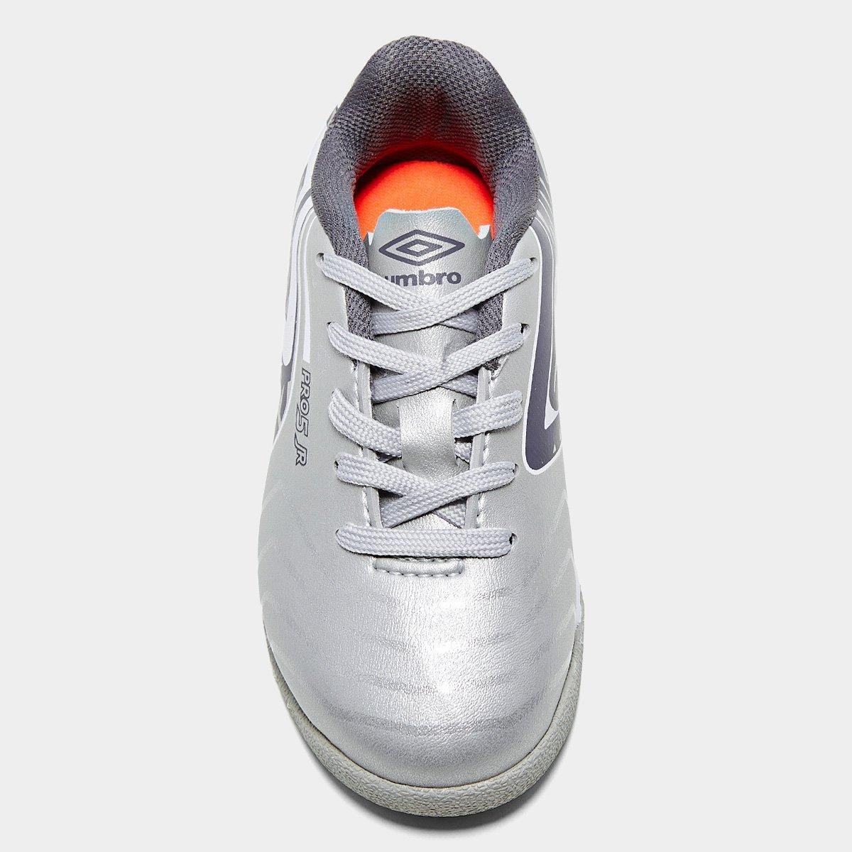 Chuteira Infantil Futsal Umbro Pro 5 Bump Unissex - Tam: 36 - 3