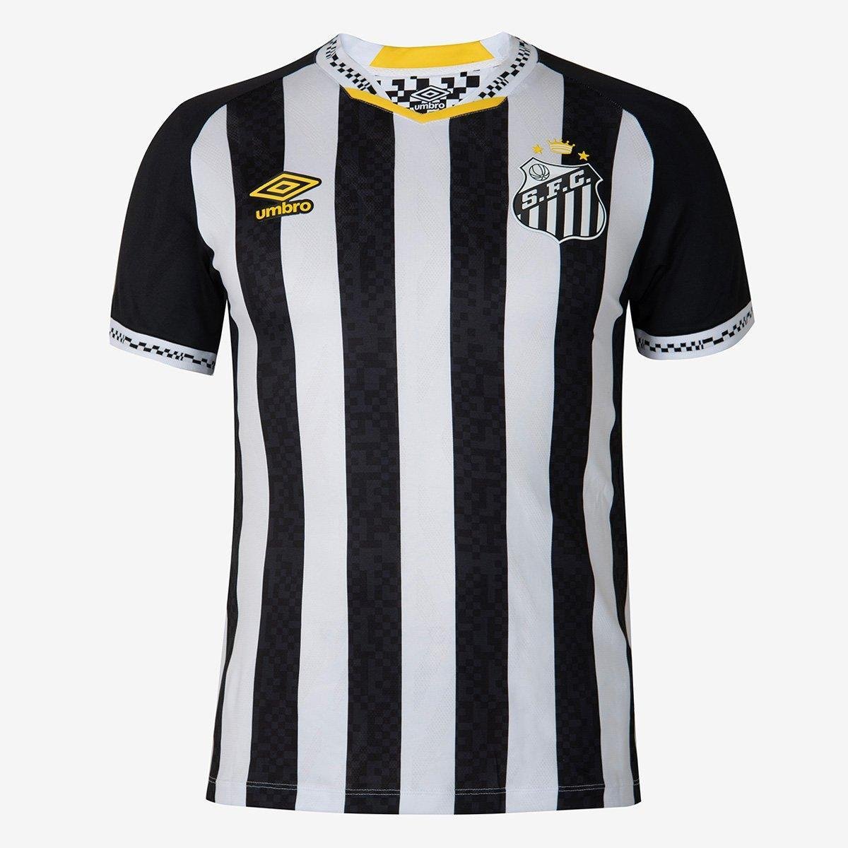 Camisa Santos II 25/26 Neymar N° 10 Jogador Umbro Masculina - Tam: G - 1