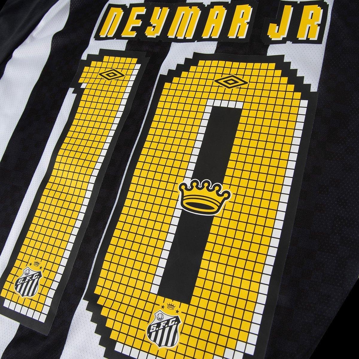 Camisa Santos II 25/26 Neymar N° 10 Jogador Umbro Masculina - Tam: G - 5