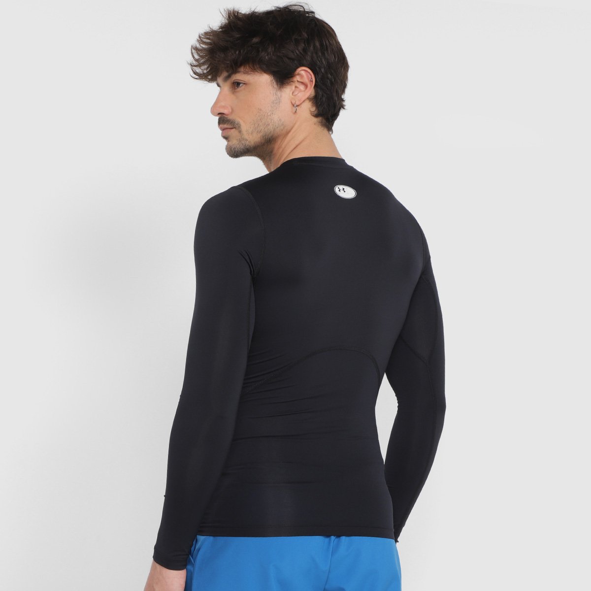 Camiseta Under Armour Heatgear Manga Longa Masculina - Tam: GG - 1