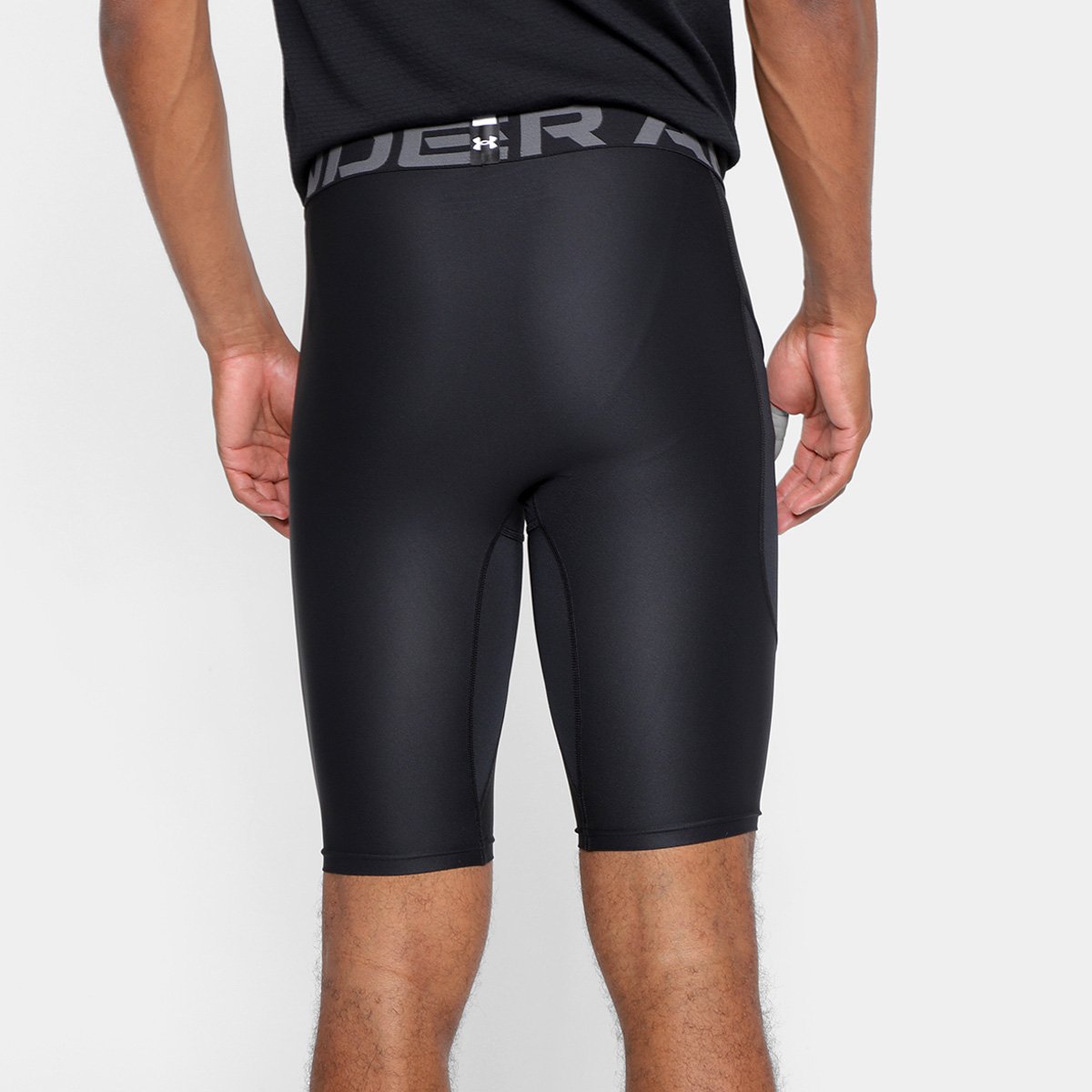 Short de Compressão Under Armour Hg Pocket Long Masculino - Tam: P - 1