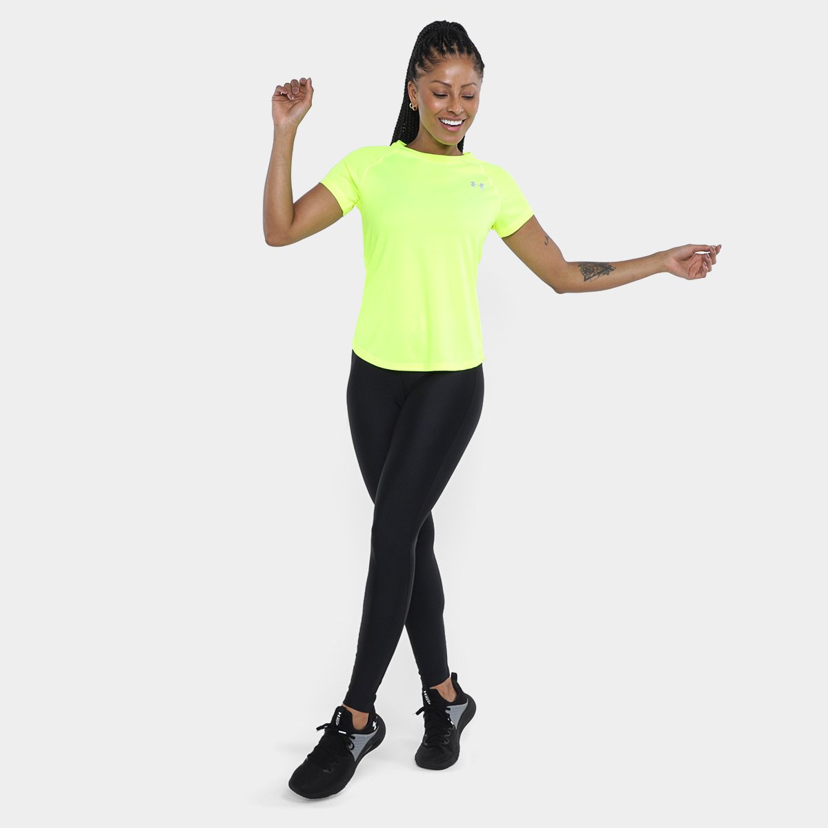 Calça Legging Under Armour HG Authentics Feminina - Tam: GG - 3