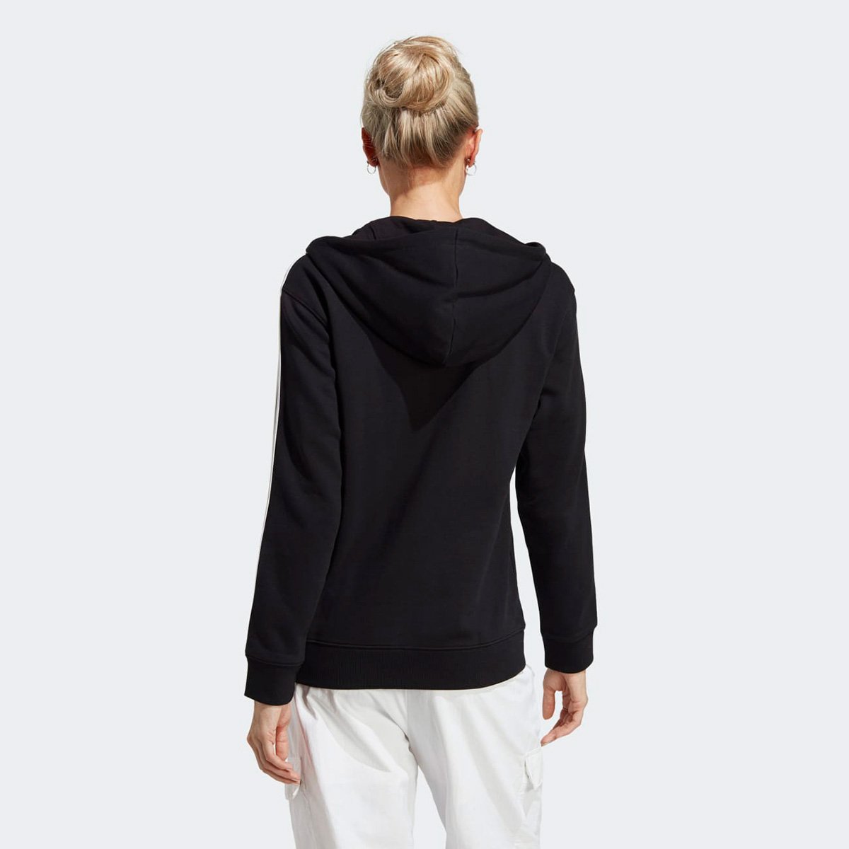 Jaqueta Adidas Moletom Essentials 3 Listras Masculina - Tam: M - 1