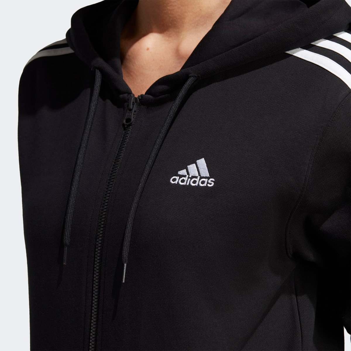 Jaqueta Adidas Moletom Essentials 3 Listras Masculina - Tam: M - 2