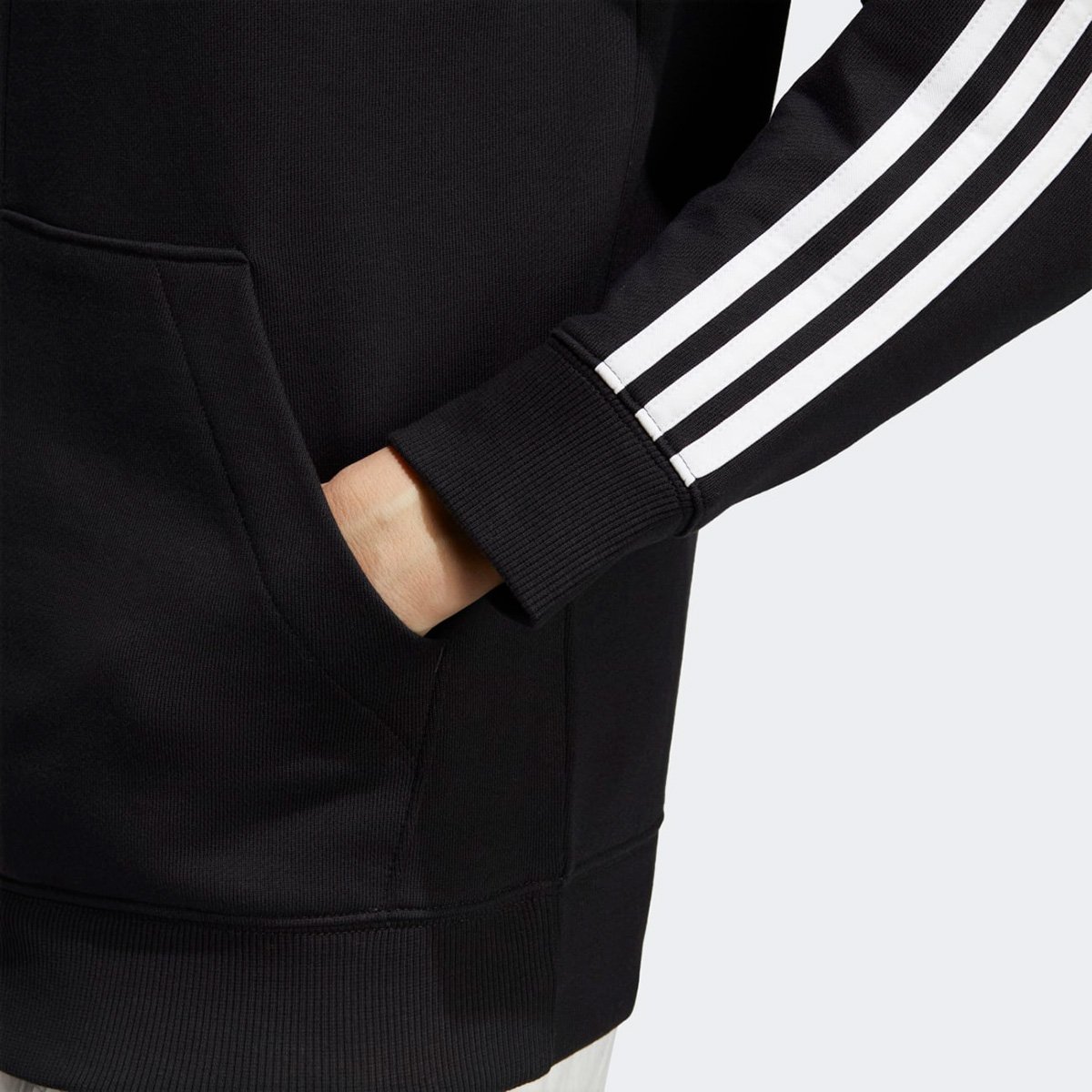 Jaqueta Adidas Moletom Essentials 3 Listras Masculina - Tam: M - 3