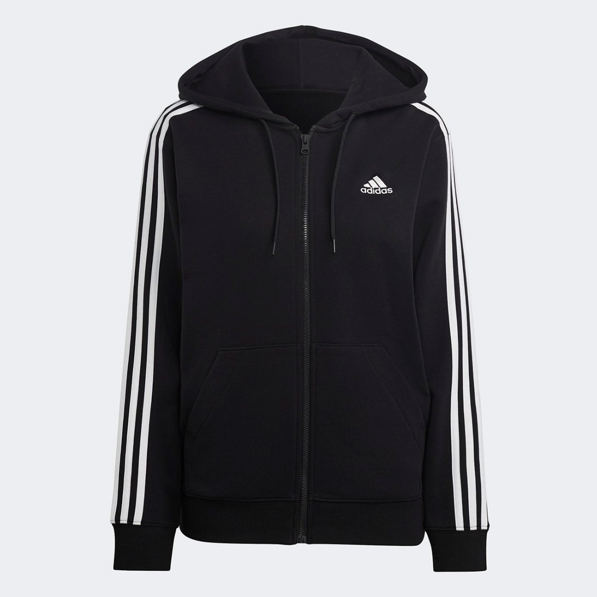 Jaqueta Adidas Moletom Essentials 3 Listras Masculina - Tam: M - 4