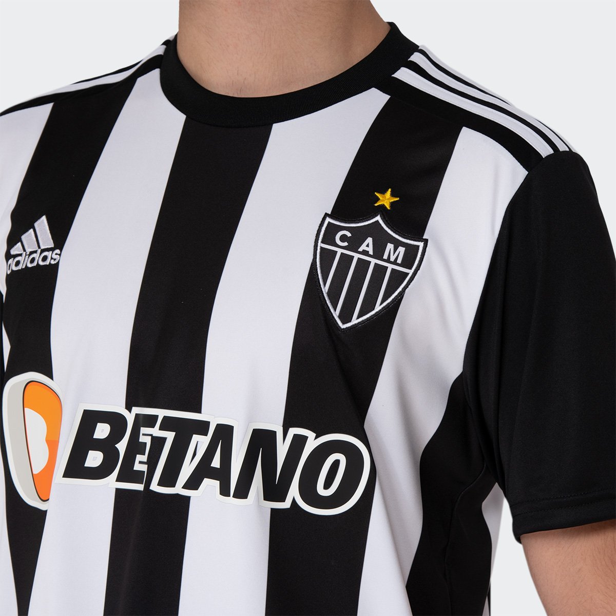 Camisa Atlético Mineiro I 22/23 s/n° Torcedor Adidas Masculina - Tam: G - 2