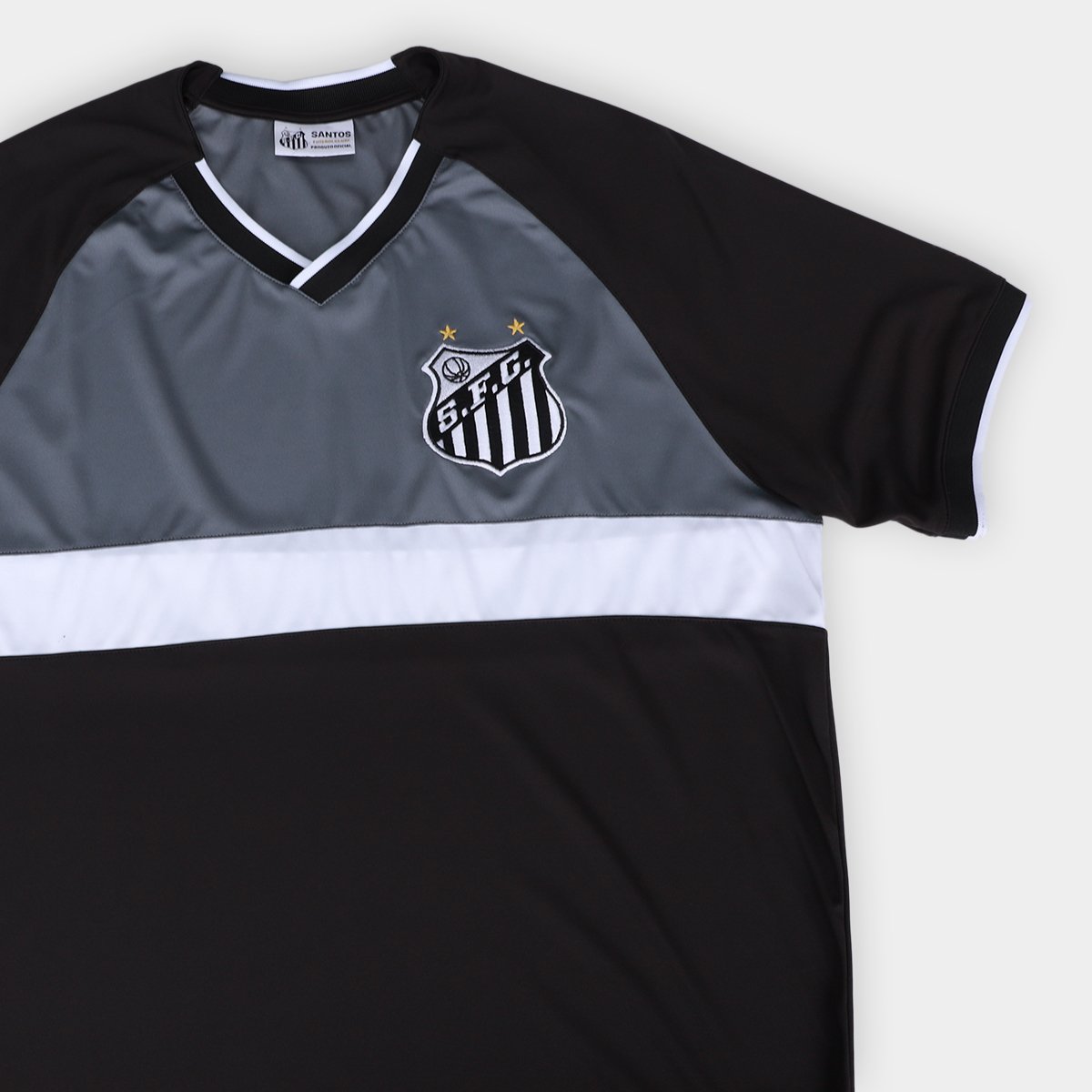Camiseta Santos Esportiva  Masculina - Tam: P - 4