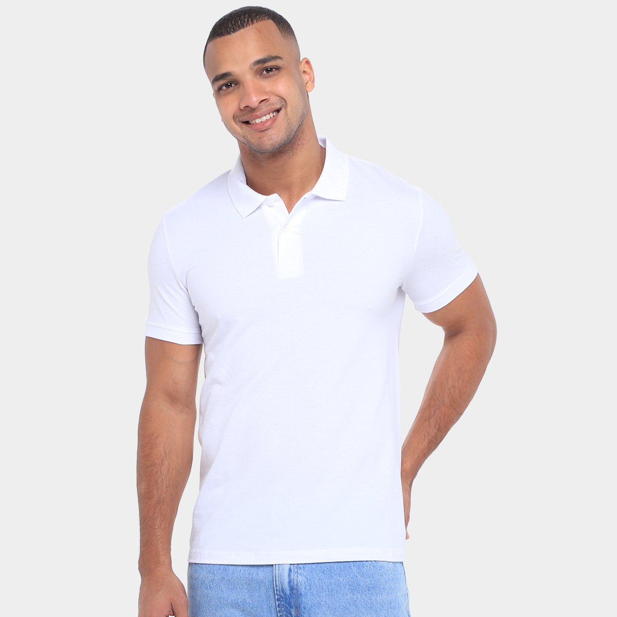 Kit Camisa Polo Hering C/ 2 Peças Masculina - Tam: P - 1
