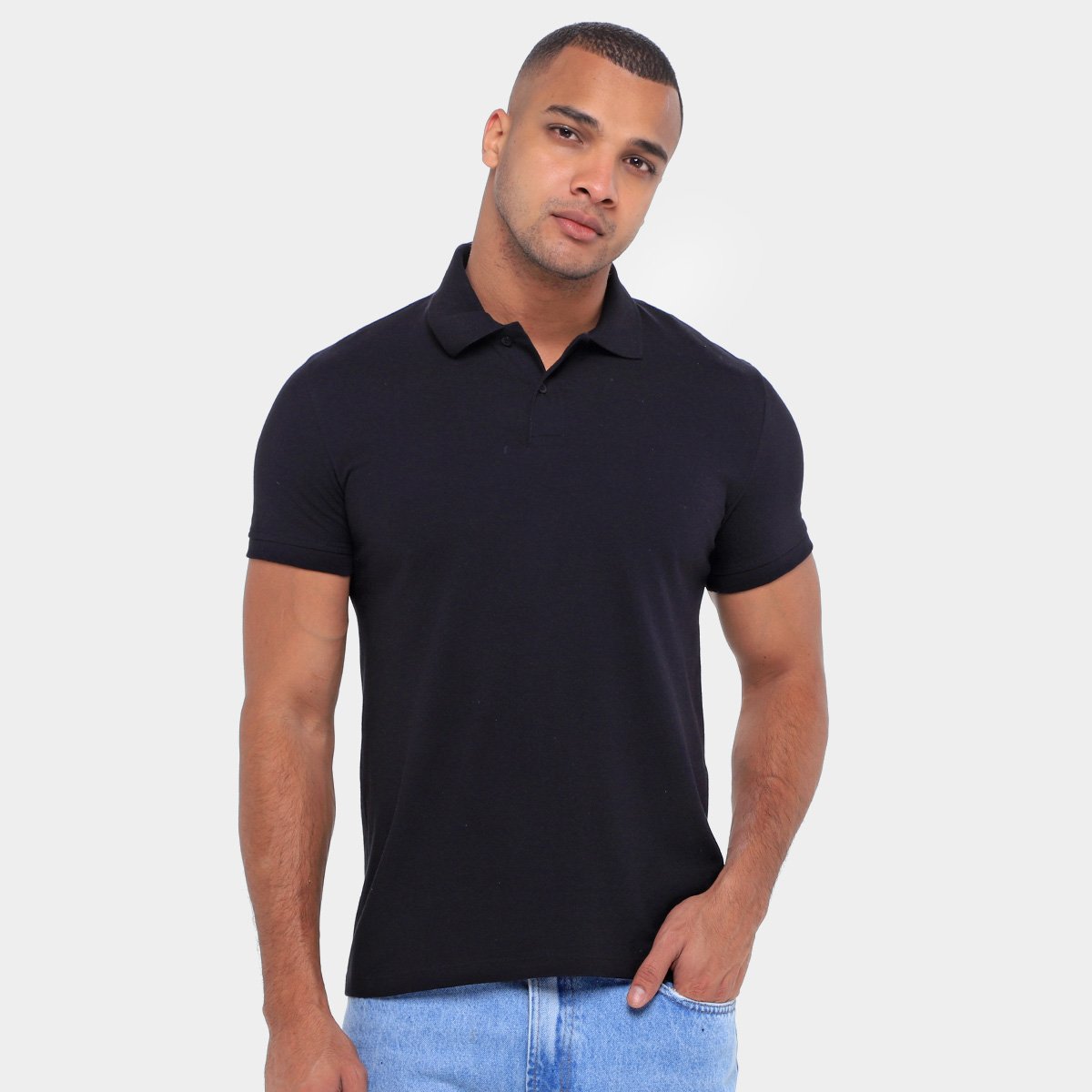 Kit Camisa Polo Hering C/ 2 Peças Masculina - Tam: P - 2
