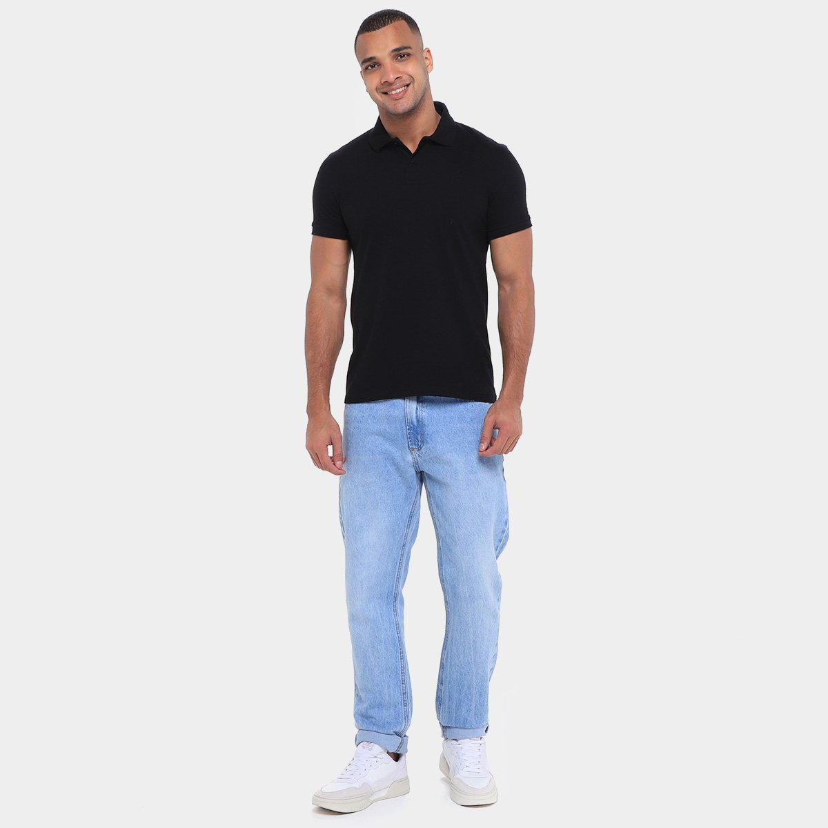 Kit Camisa Polo Hering C/ 2 Peças Masculina - Tam: P - 5