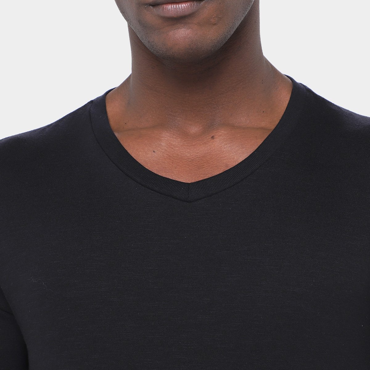 Kit Camiseta Hering C/ 3 Peças Masculina - Tam: P - 5