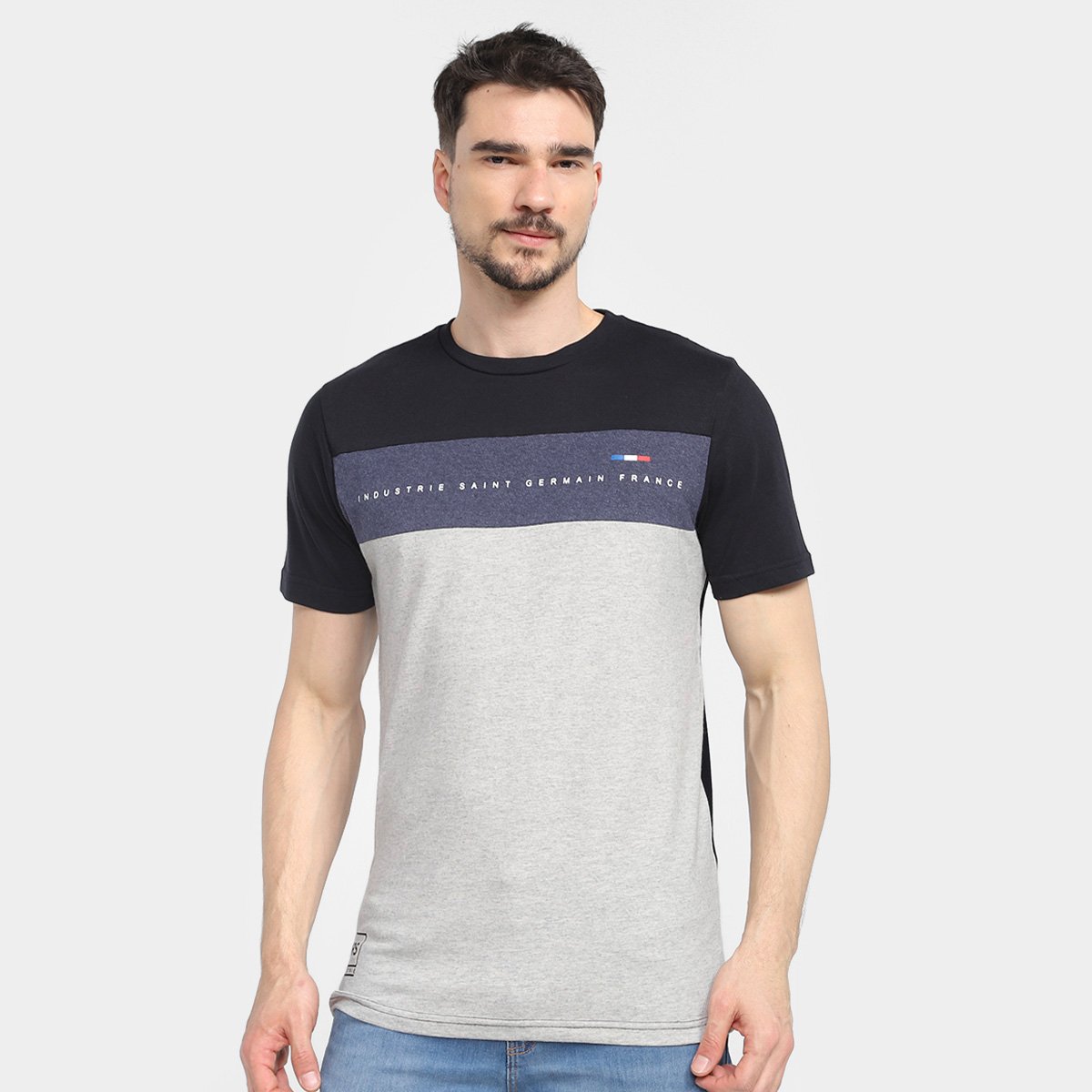 Kit Camiseta Industrie Básica Masculina 2 Peças - Tam: P - 1