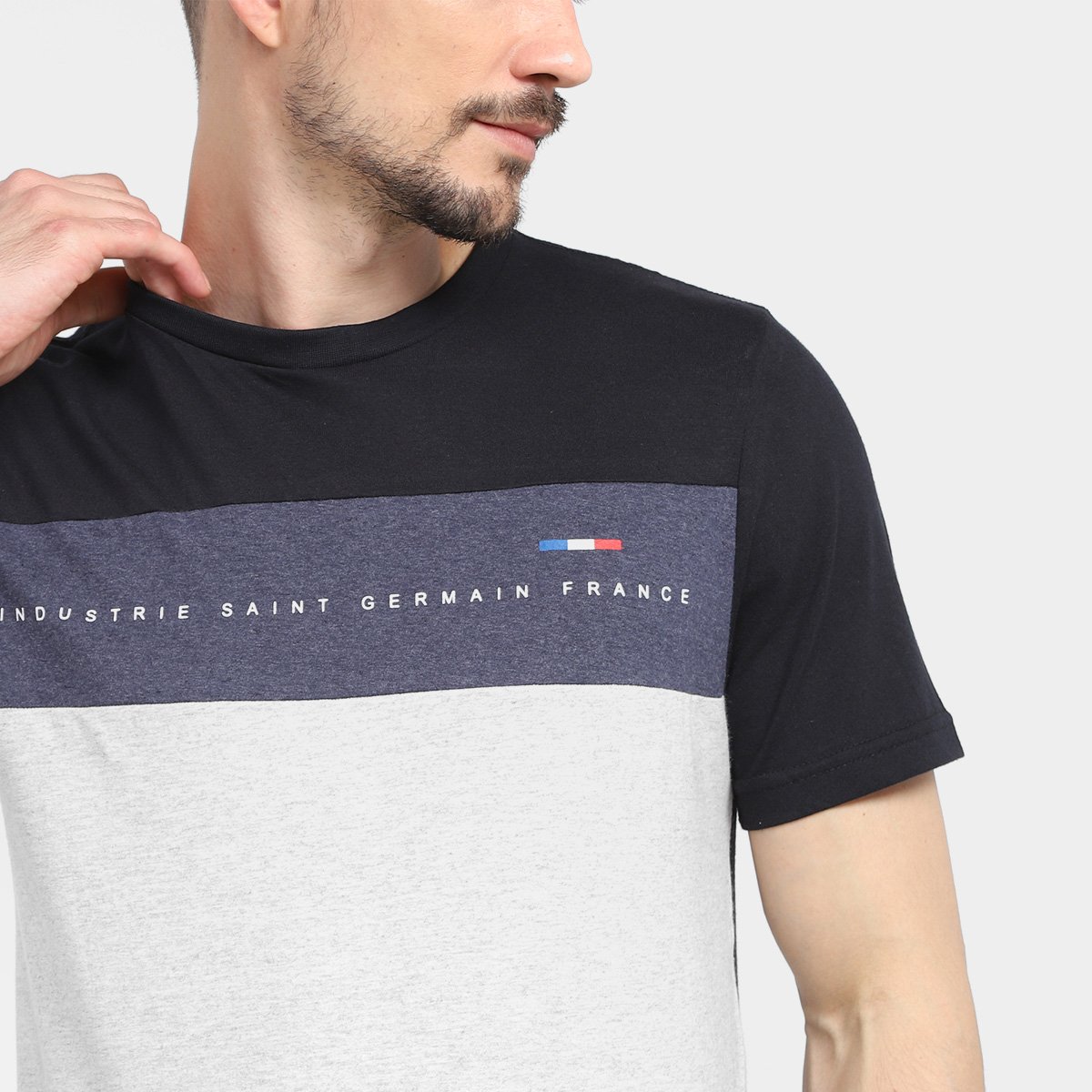 Kit Camiseta Industrie Básica Masculina 2 Peças - Tam: P - 4