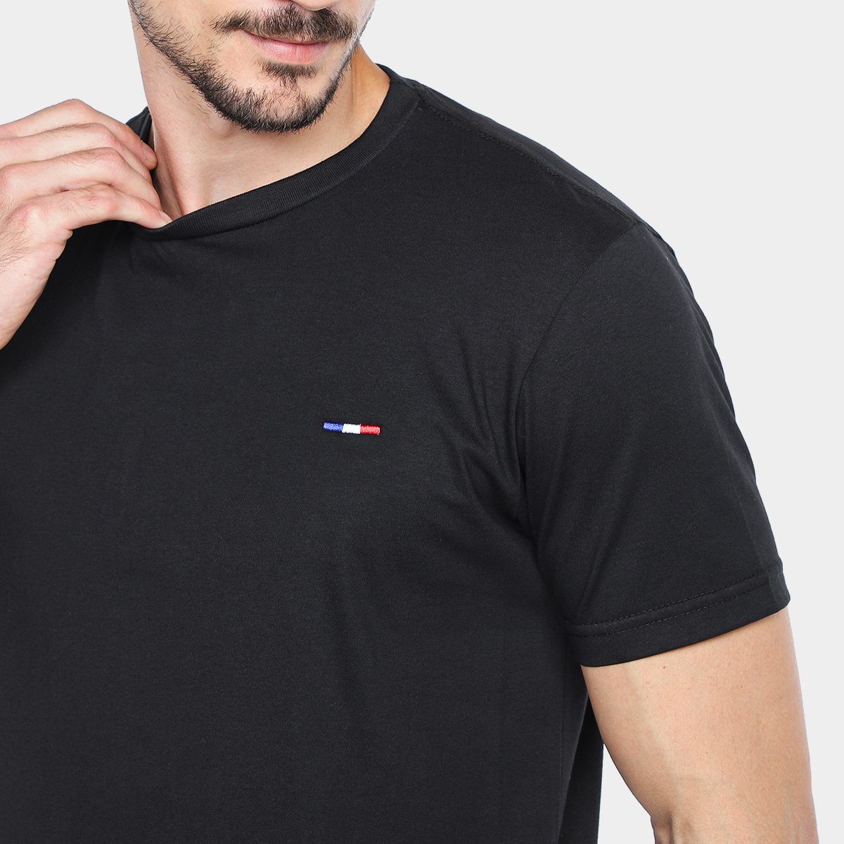 Kit Camiseta Industrie França Masculina - 2 Peças - Tam: P - 4