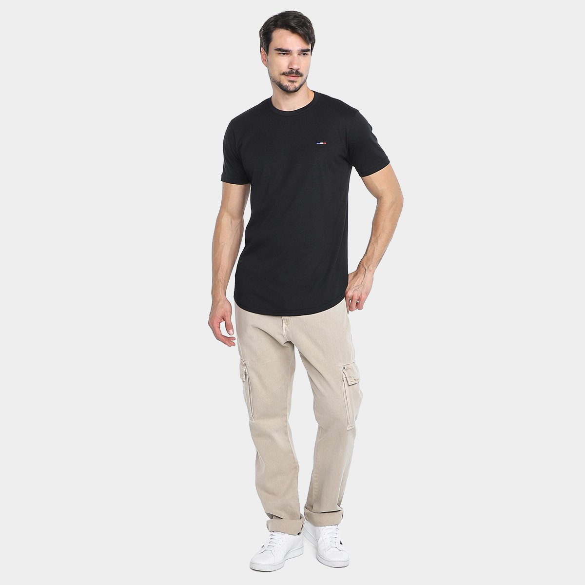 Kit Camiseta Industrie França Masculina - 2 Peças - Tam: P - 5