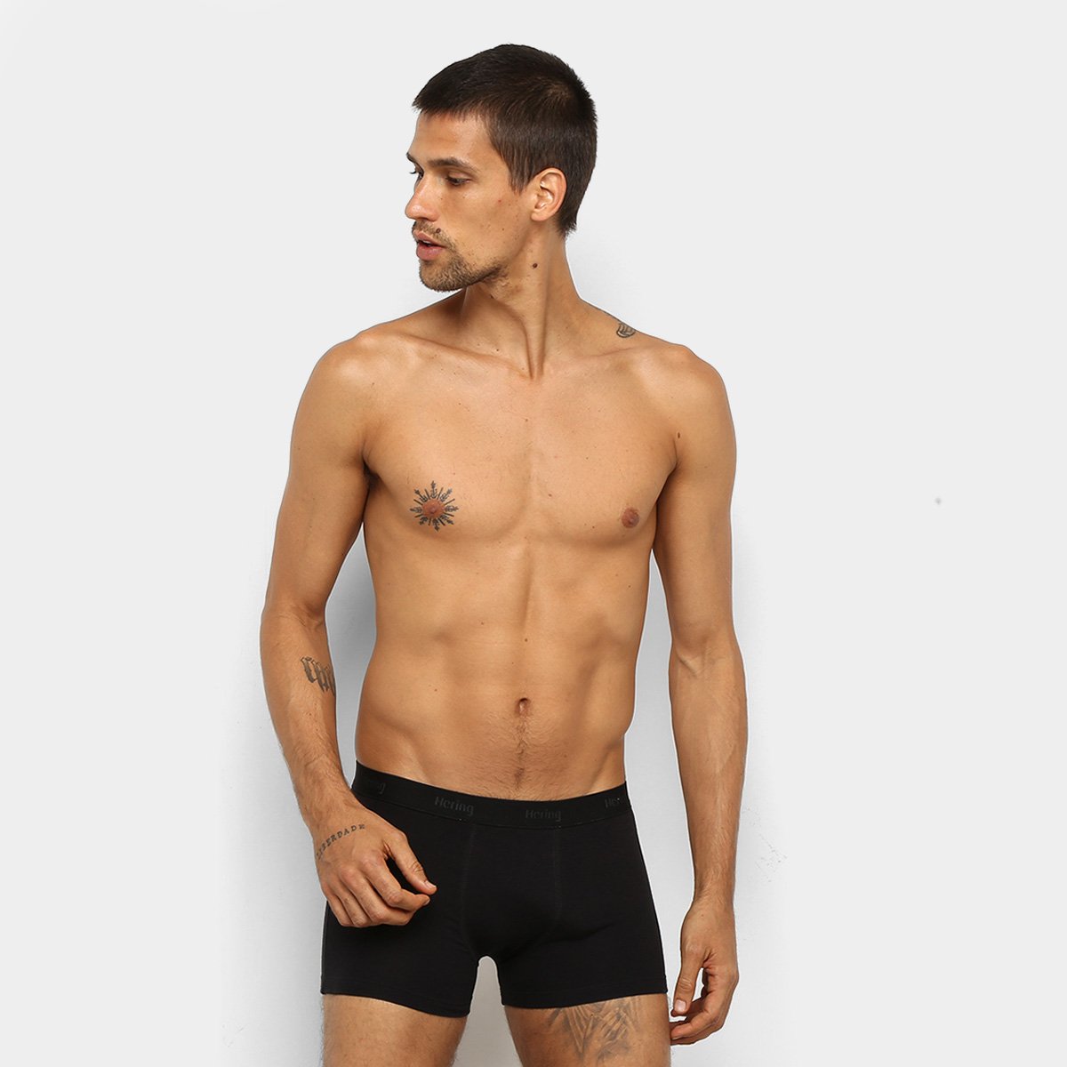 Kit Cueca Boxer Hering Lisa 2 Peças - Tam: P - 1