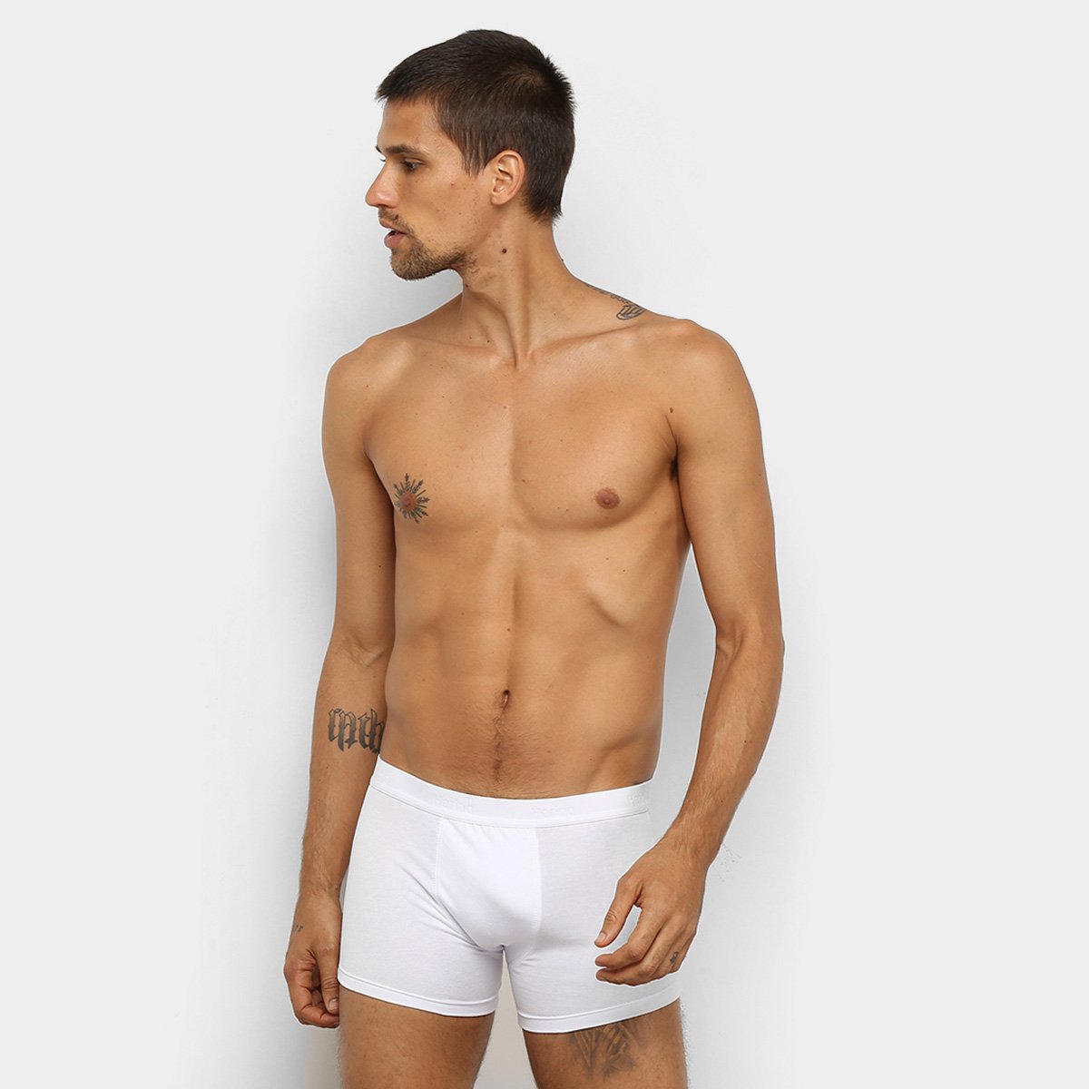 Kit Cueca Boxer Hering Lisa 2 Peças - Tam: P - 3