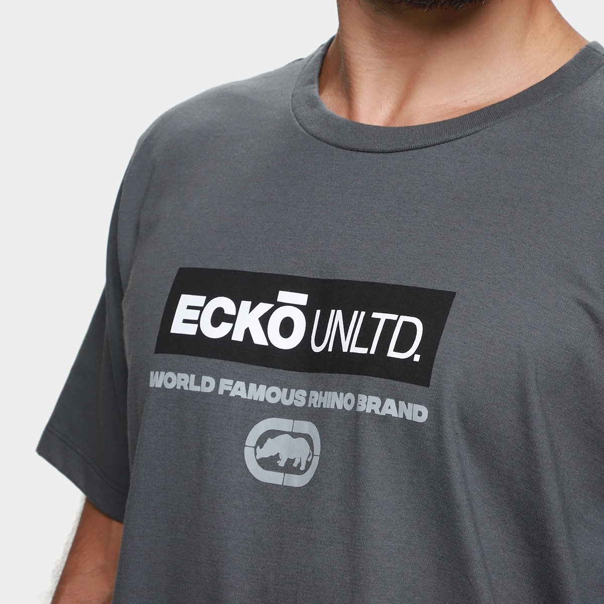 Camiseta Ecko Logo Masculina - Tam: P - 2