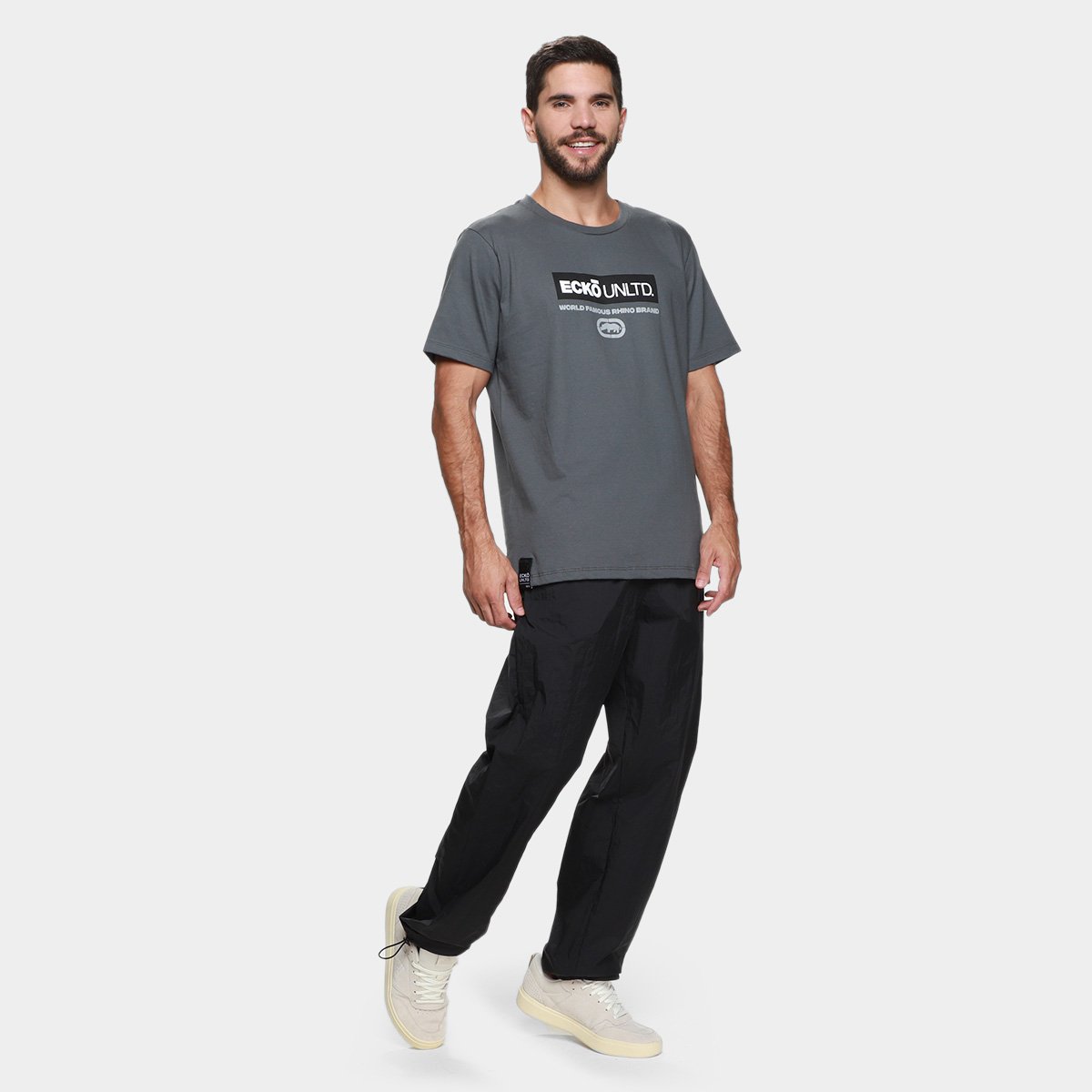 Camiseta Ecko Logo Masculina - Tam: P - 3