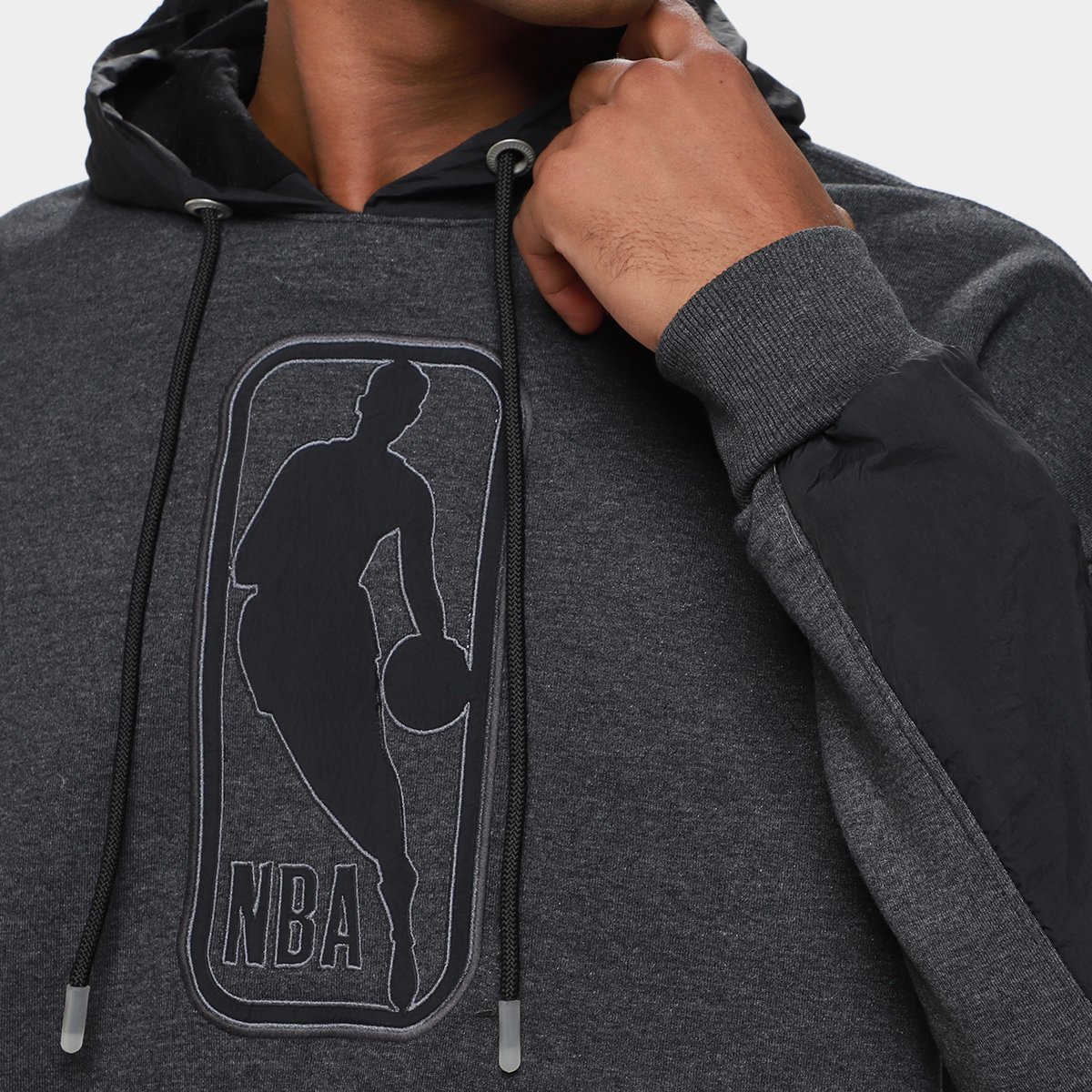 Moletom NBA Logoman Mitchell & Ness Masculino - Tam: P - 5