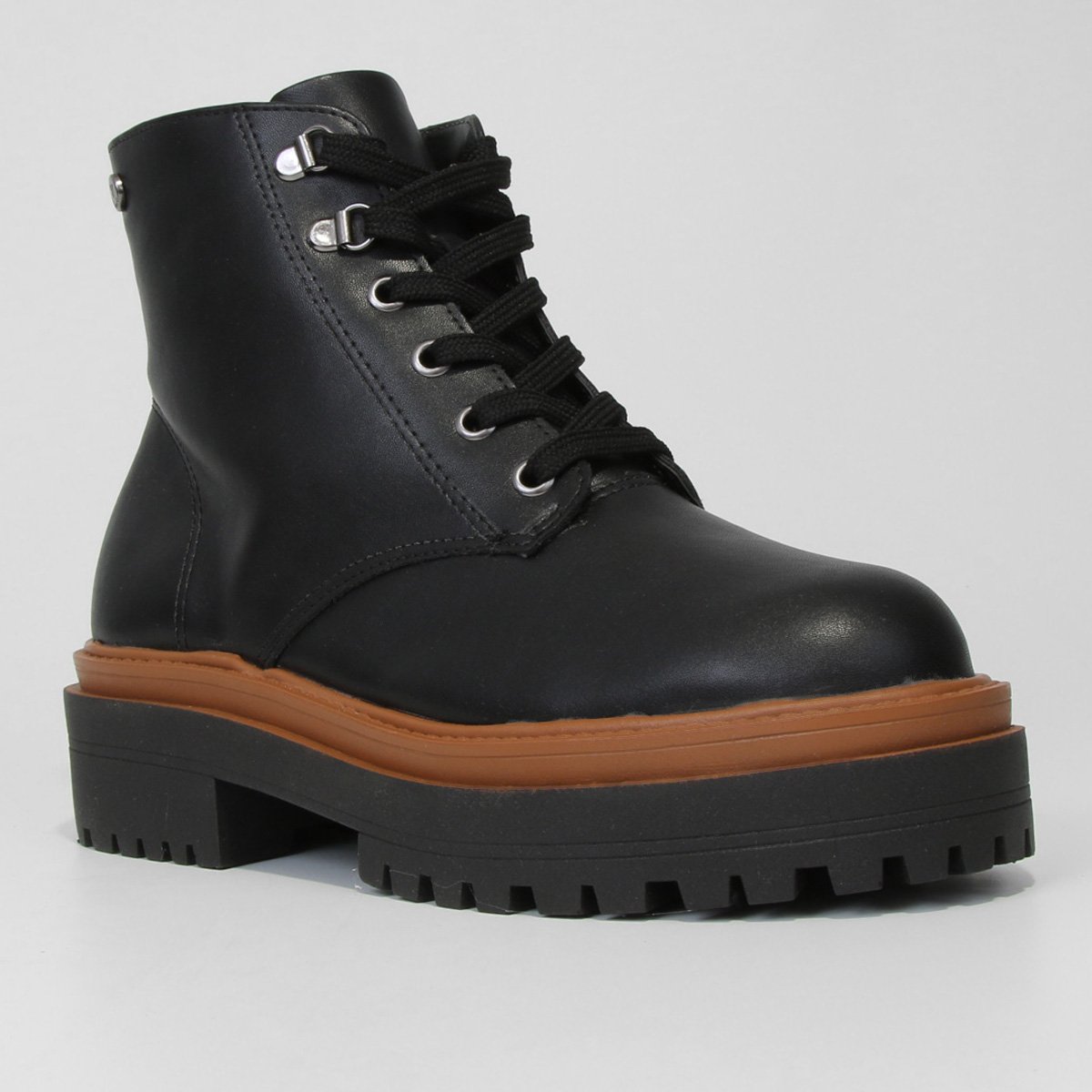 Bota Coturno Via Uno Tratorada Feminina - Tam: 39 - 1