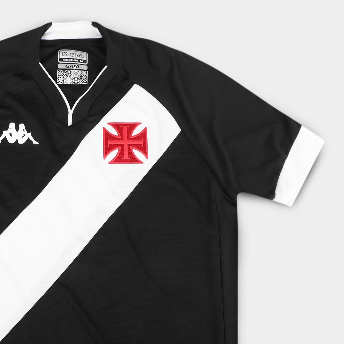 Camisa Vasco da Gama I 22/23 Kappa Torcedor Masculina - Tam: P - 3