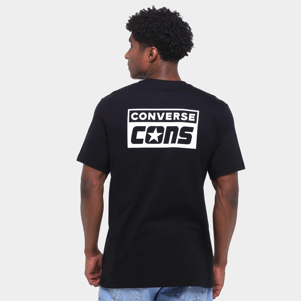 Camiseta Converse Graphic Tee Masculina - Tam: P - 1