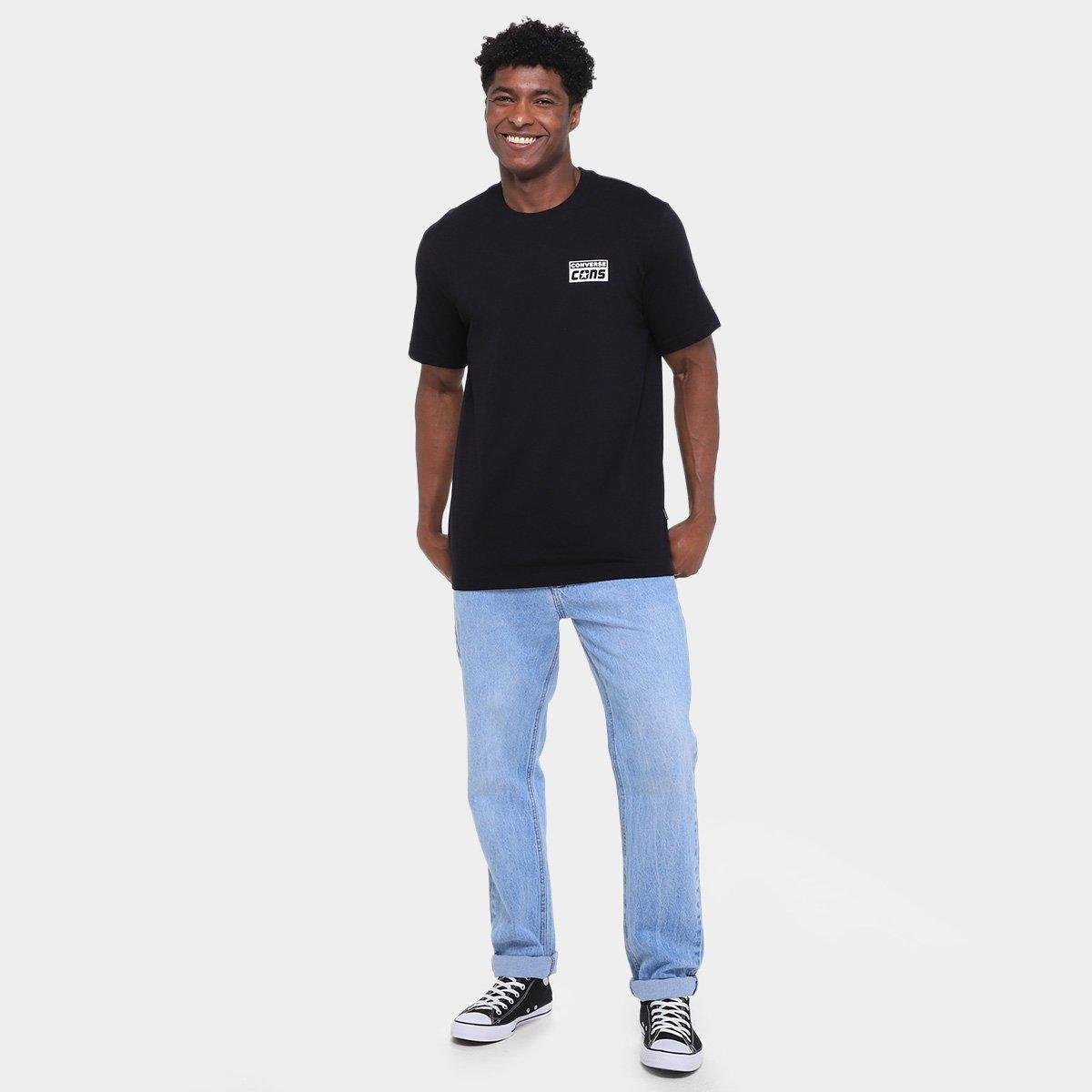 Camiseta Converse Graphic Tee Masculina - Tam: P - 4