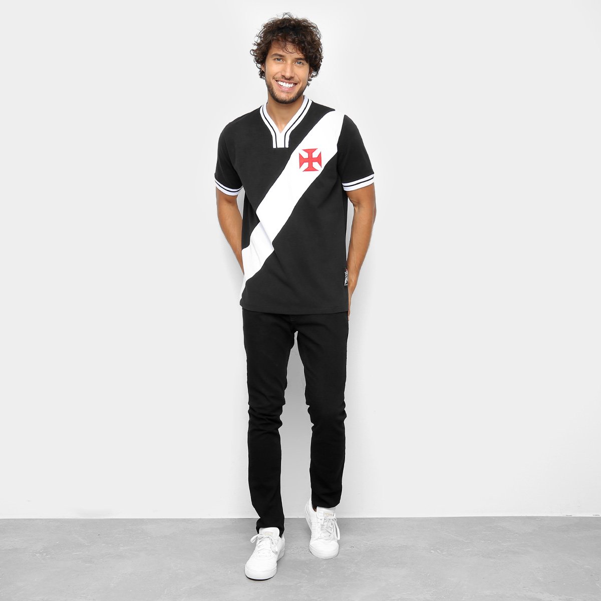 Camiseta do Vasco 74 Masculina - Tam: P - 2