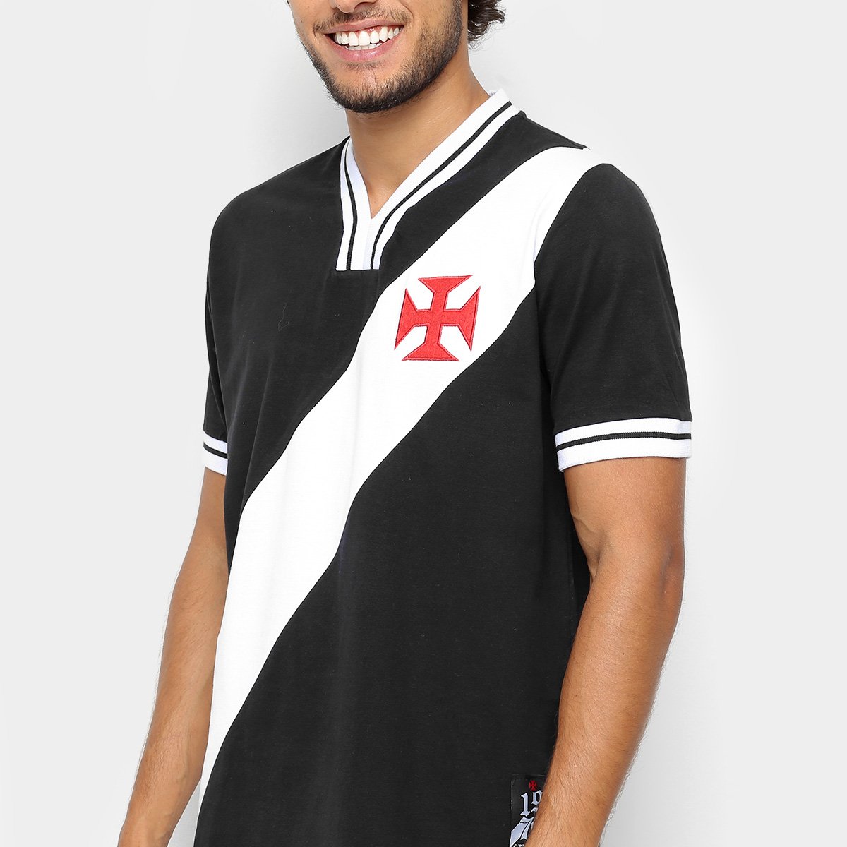 Camiseta do Vasco 74 Masculina - Tam: P - 3