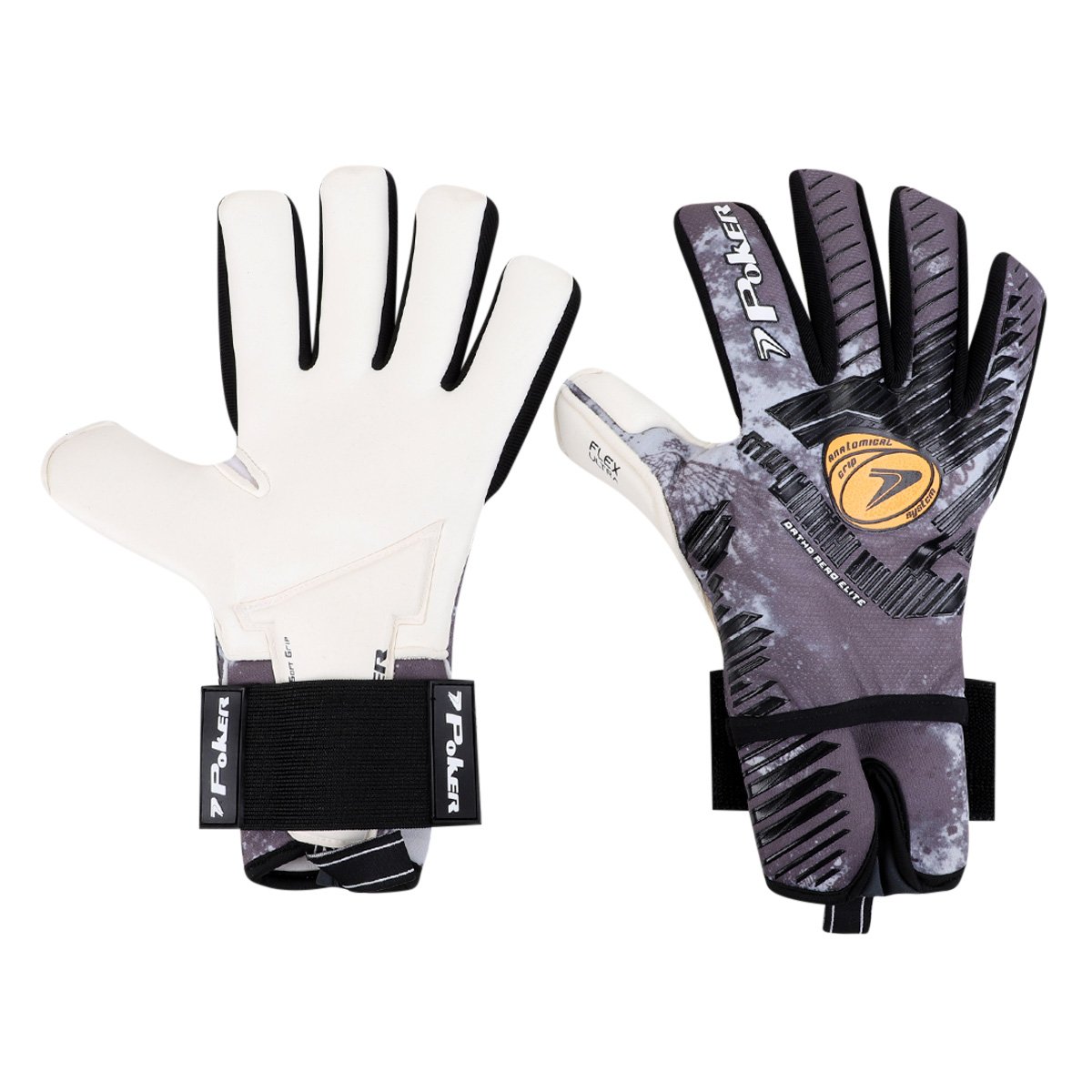 Luva de Goleiro Poker Ortho Aero Elite Profissional