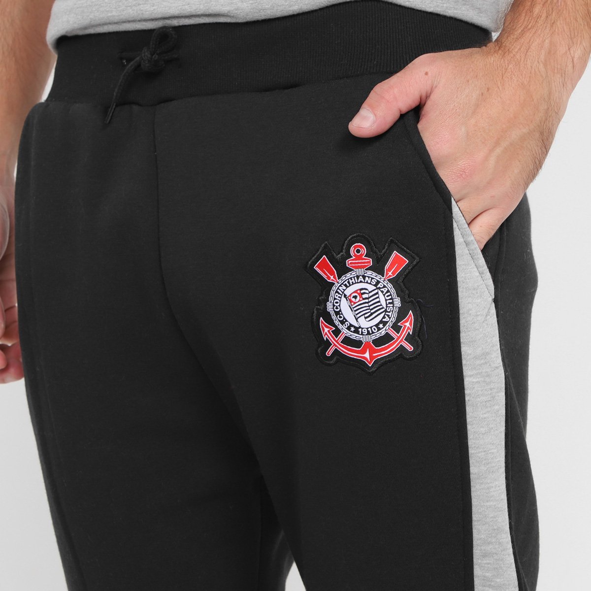 Calça Moletom Corinthians Bart Masculina - Tam: EGG - 2