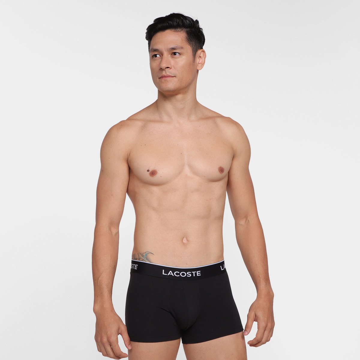 Kit Cueca Boxer Lacoste C/ 3 Peças - Tam: P - 1