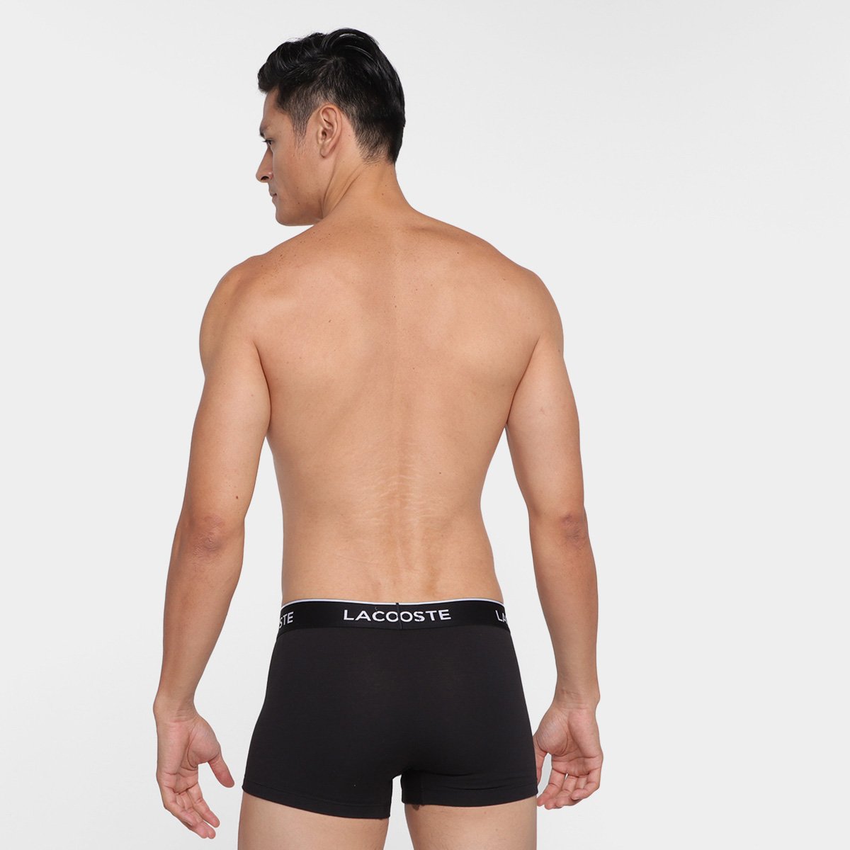 Kit Cueca Boxer Lacoste C/ 3 Peças - Tam: P - 2