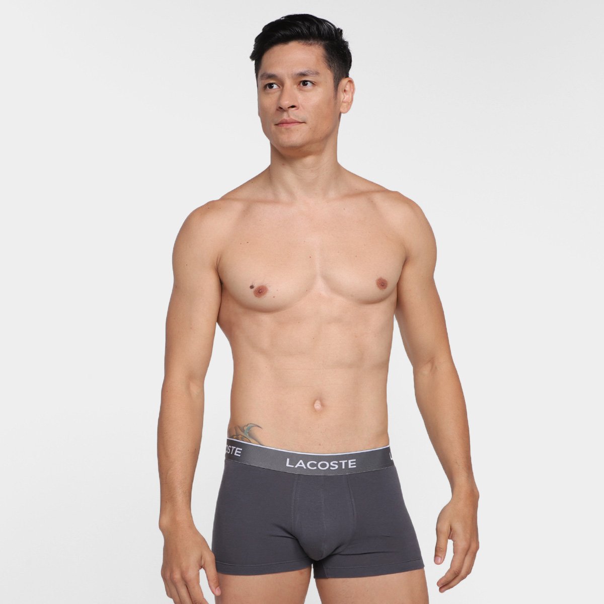Kit Cueca Boxer Lacoste C/ 3 Peças - Tam: P - 3