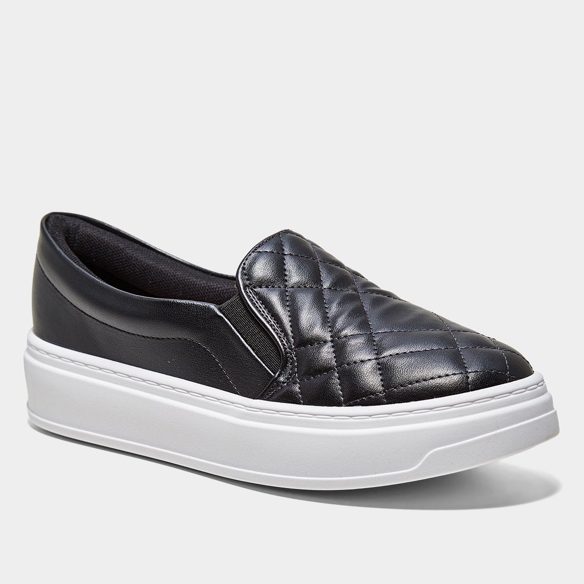 Slip On Beira Rio Casual Matelassê Feminino - Tam: 36 - 1