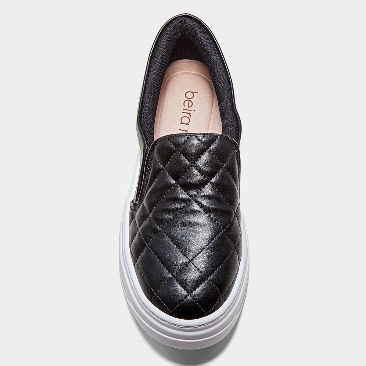 Slip On Beira Rio Casual Matelassê Feminino - Tam: 36 - 3