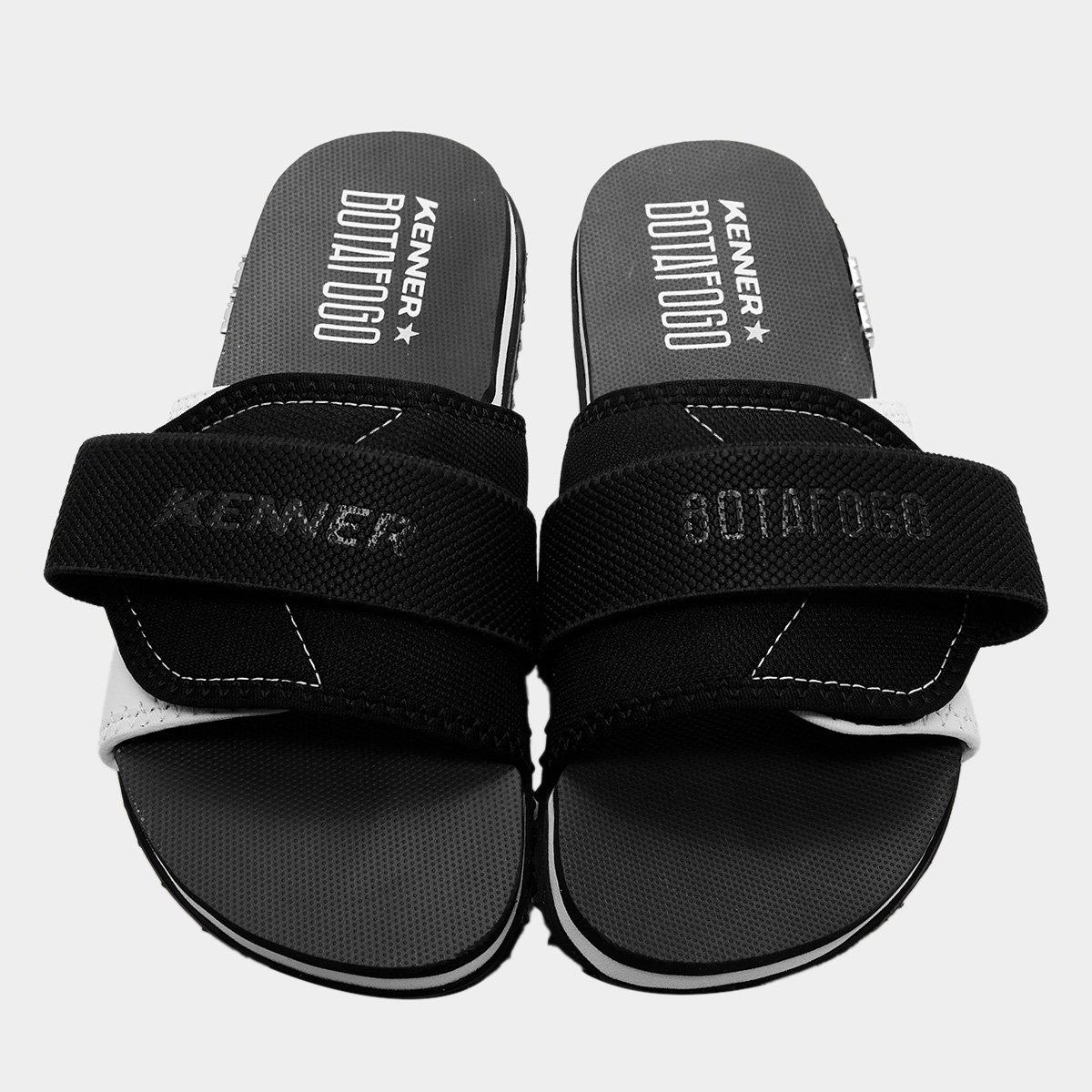 Sandália Kenner Botafogo Kivah Slide Masculina - Tam: 44/45 - 1