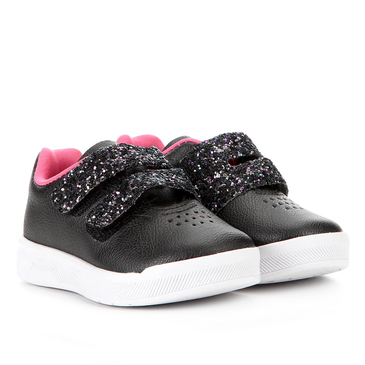 tenis ortope preto com velcro