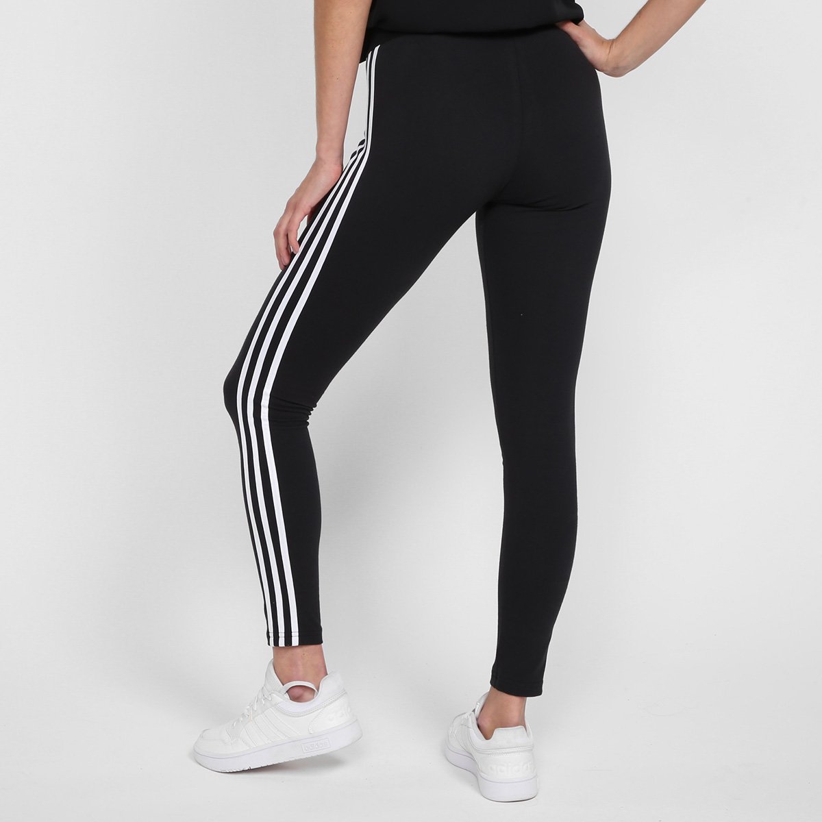 Calça Legging Adidas 3 Listras Feminina - Tam: P - 1