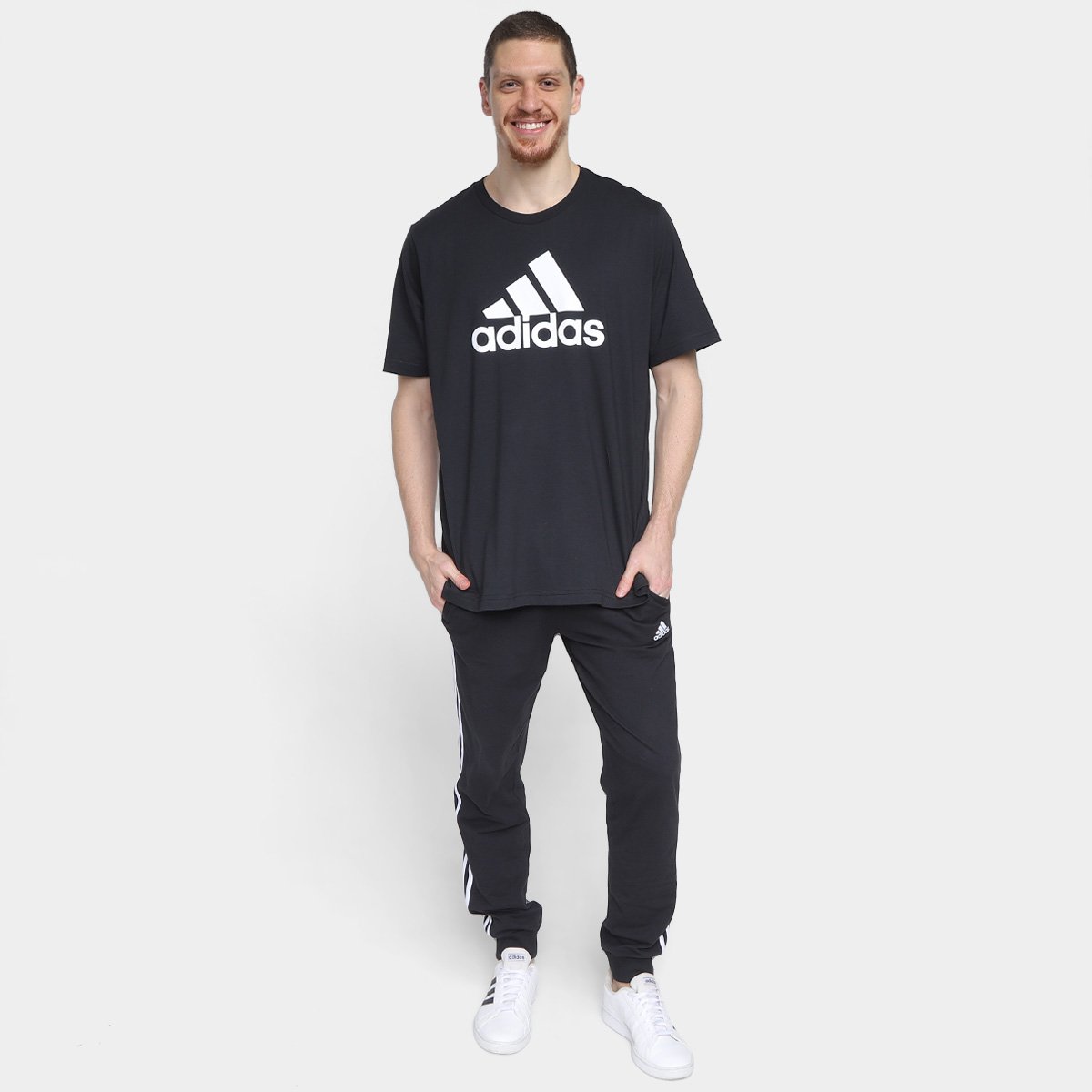 Camiseta Adidas Big Logo Masculina - Tam: M - 3