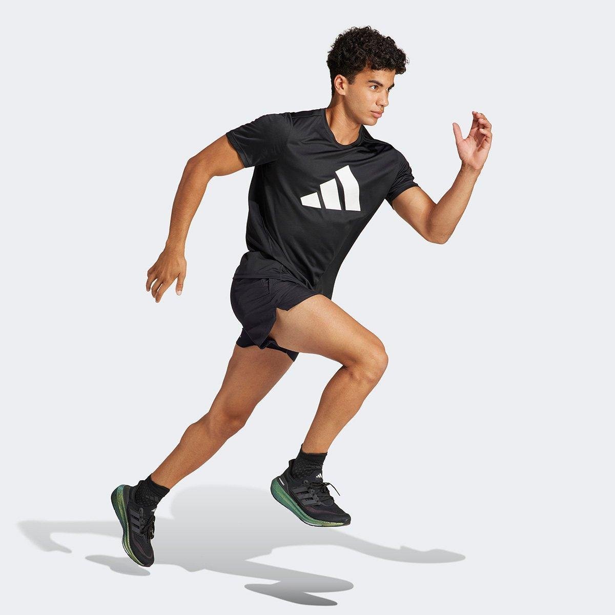 Camiseta Adidas Run It Masculina - Tam: M - 4