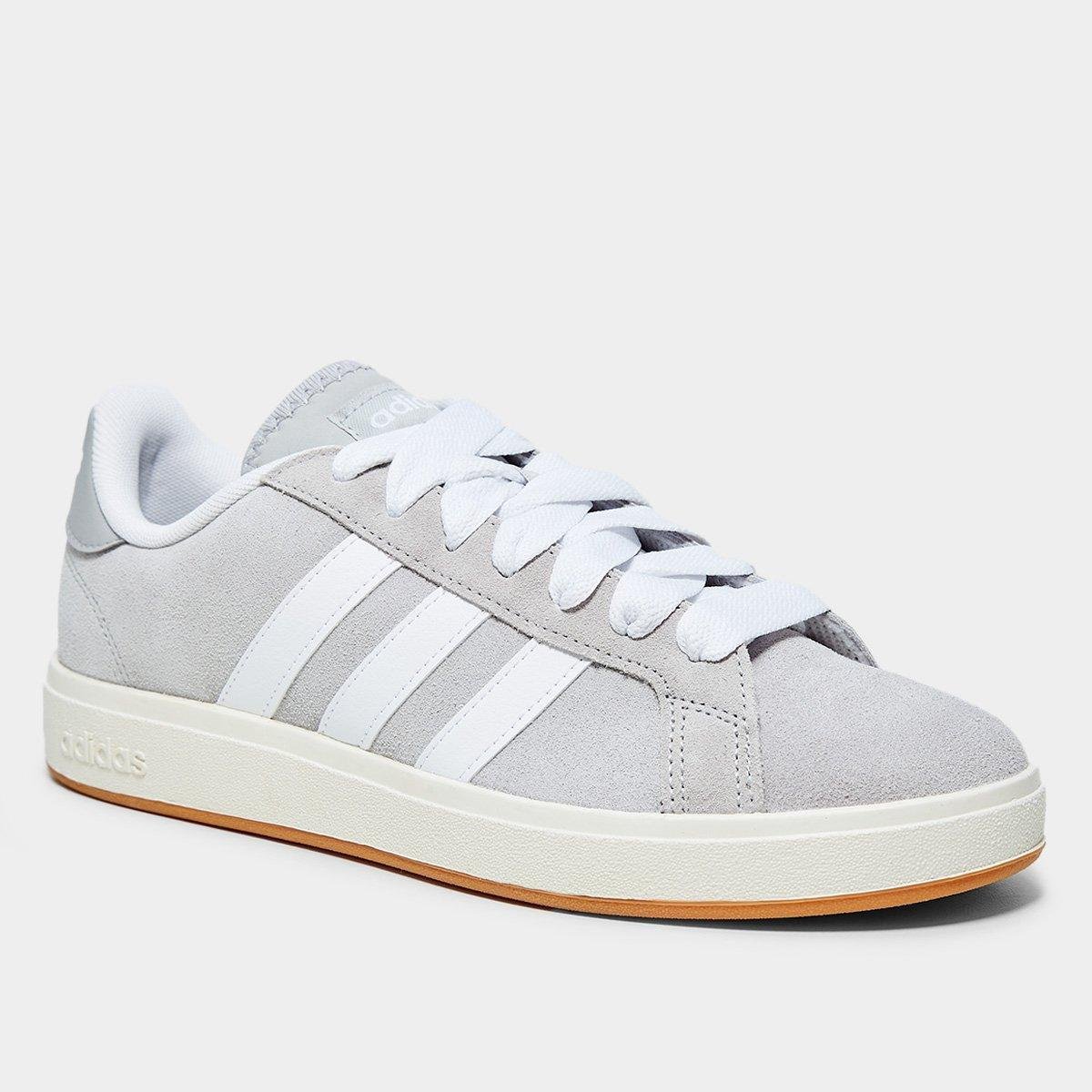 Tênis Adidas Grand Court Base Suede Masculino - Tam: 44 - 1