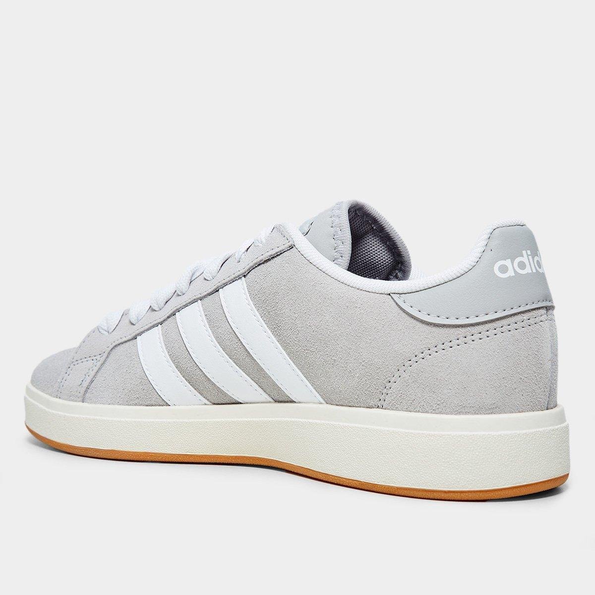Tênis Adidas Grand Court Base Suede Masculino - Tam: 44 - 2