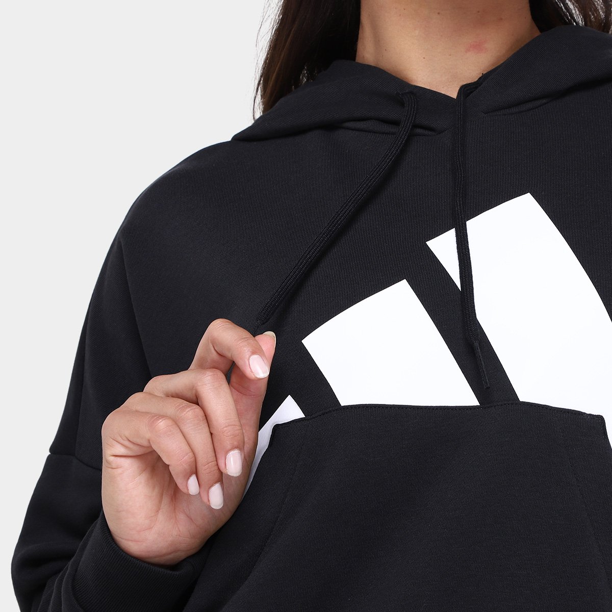 Moletom Adidas Com Capuz Feminino - Tam: P - 2