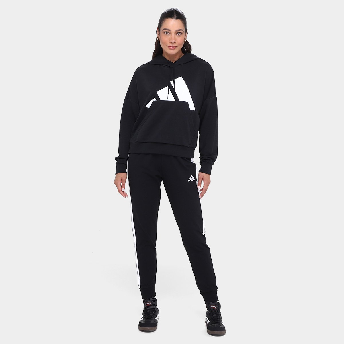 Moletom Adidas Com Capuz Feminino - Tam: P - 3