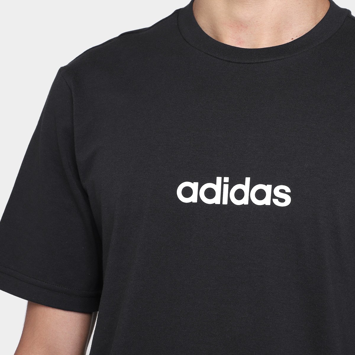 Camiseta Adidas Logo Linear Masculina - Tam: P - 2